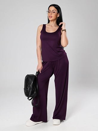 Женский костюм Мелестина / баклажан