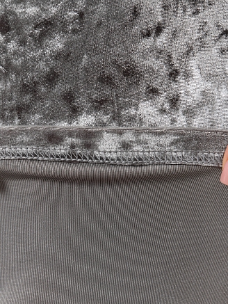 Женская туника Мерцание-1 / серый