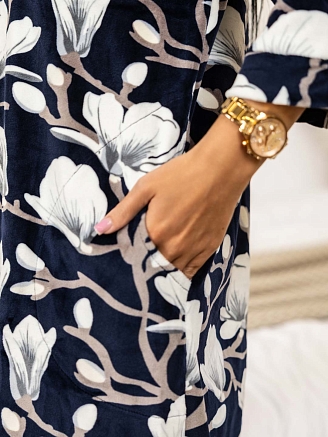 Женский халат мод.984/2 / Синий