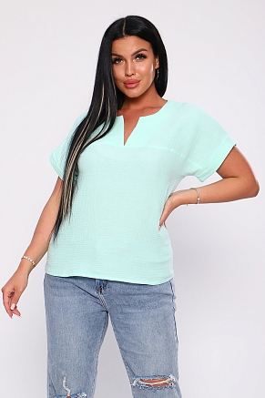 Женская футболка 32743 / ментол