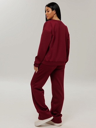 Женский костюм К-228(Н) / Бордовый