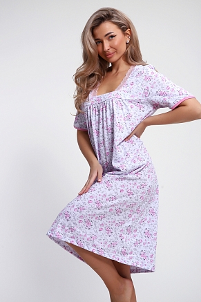 Женская сорочка 51202 / розовый