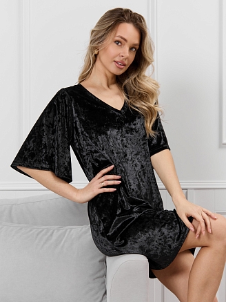 Женская туника Мерцание-1 / чёрный