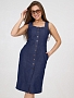 Женский сарафан ДО-133 / Джинса синий