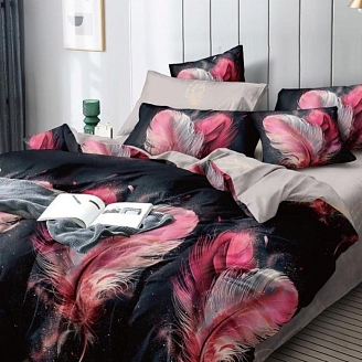 Постельное белье поплин Эксклюзив (молния) / Жар птица