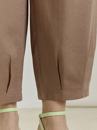 Женские брюки Габриэлла Б-072 / коричневый