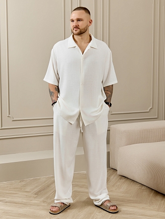 Мужская рубашка Линкольн-1 / белый