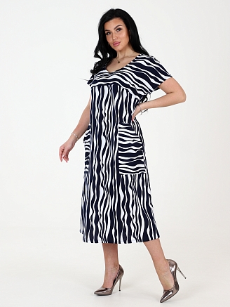 Женское платье Ассоль-2 ПлК-1509 / Зебра