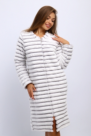 Халат женский 18113 / шиншилла