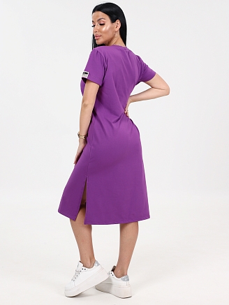 Женское платье-футболка ПлК-56 / Сирень