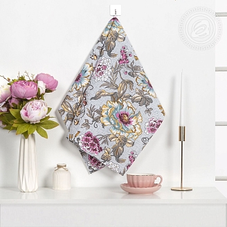 Полотенце кухонное рогожка / Арония