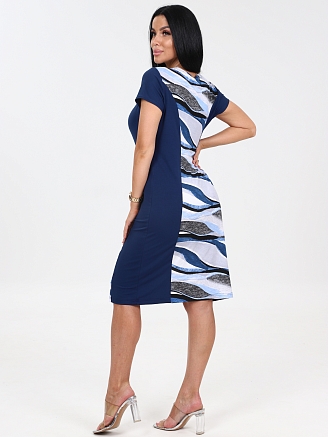 Женское платье Грация ПлВ-210 / Голубая волна