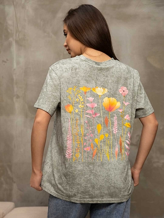 Женская футболка мод.2156/3 / Ментол