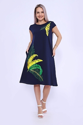 Женское платье 739 / Синий