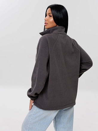 Женская кофта К-01(Ф) / Темно-серый