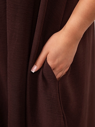 Женское платье мод.2162 / Коричневый