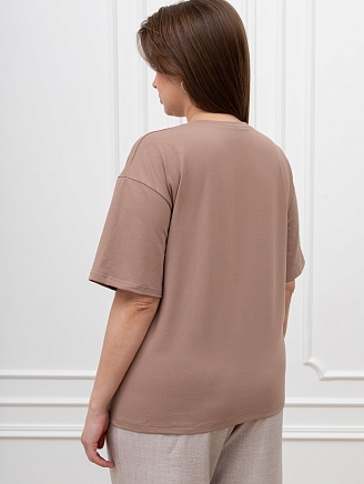 Женская футболка Искра-1 / бежевый