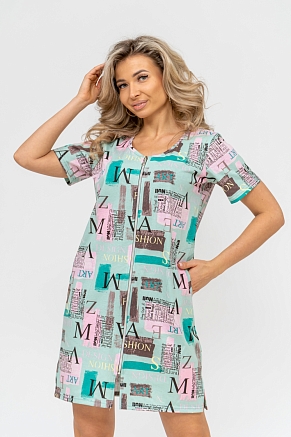 Халат женский 36733 / зеленый