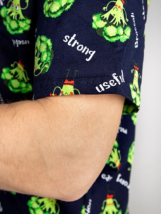 Пижама мужская М-311 / брокколи