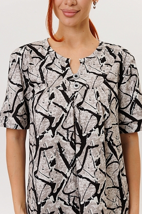 Женская туника 2201/2 / Серо-коричневый