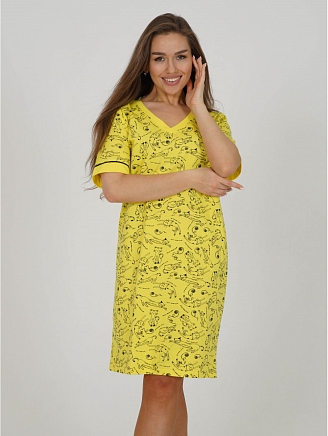 Женская туника Анфиса / Желтый