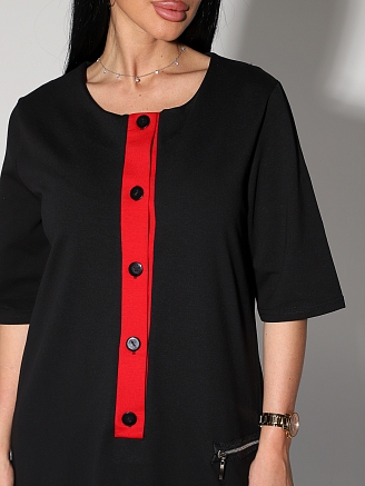 Женское платье 2155/2 / Черный