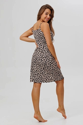 Женская ночная сорочка Леопард Арт. 9999