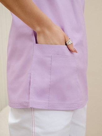 Рубашка медицинская женская М-281-77 Элит-145 / Стрейч