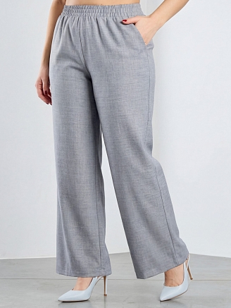 Женские брюки "Женский каприз-2" / серый