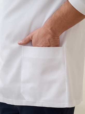 Рубашка медицинская мужская М-276-0 Элит-145 / Стрейч