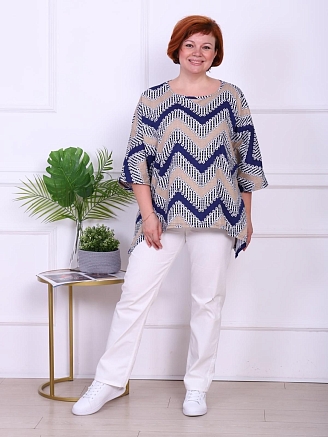 Женская футболка Отель / синий