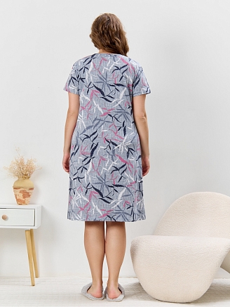 Женский халат Канон-1 / серый