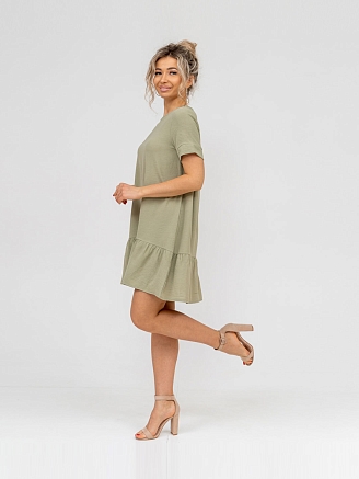 Женское платье мод.1425/3 / Зеленый