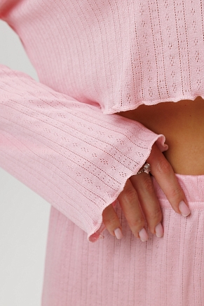 Женская пижама с брюками 2244/1 / Розовый