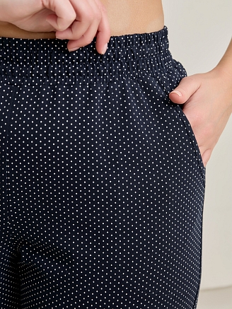 Женские брюки Люра / тёмно-синий