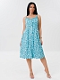 Женский сарафан С-75(К) / Ментол (цветы)