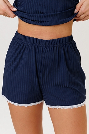 Женский костюм с шортами 2267/2 / Синий