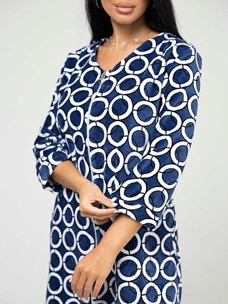 Женский халат мод.1922/2 / Синий