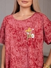 Женское платье мод.2194/1 / Бордовый №4