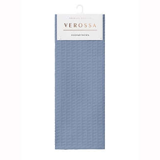 Полотенце вафельное "Verossa" / Деним