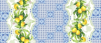 Полотенце кухонное вафельное / Лимончелло 1