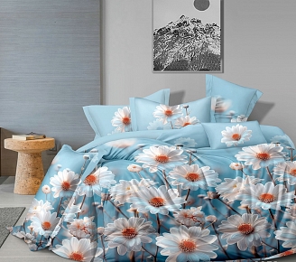 Постельное белье бязь люкс / Ромашки