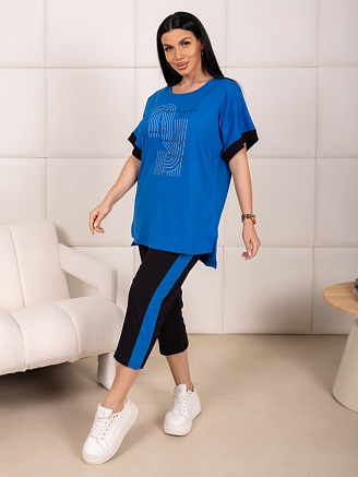 Женский костюм мод.2173 / Синий