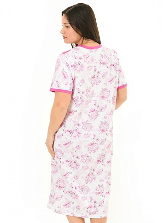 Женская ночная сорочка М-050 / Розовый