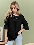 Женская блузка Милица-1 / черный-7