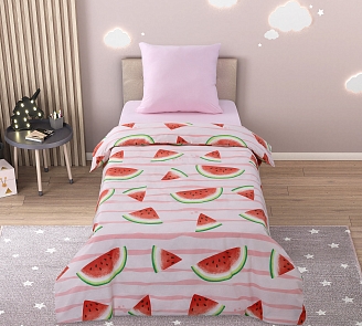 Постельное белье Comfy Simple перкаль / Арбузы тр