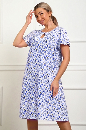 Женская сорочка 29539 / бирюзовый