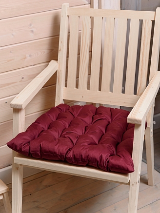 Подушка для садовой мебели арт. PO52x60-1 / Бордовый