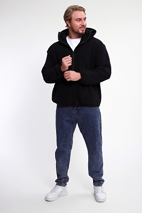 Мужское худи 36992 / черный