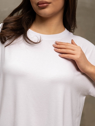 Женская футболка мод.2159 / Белый